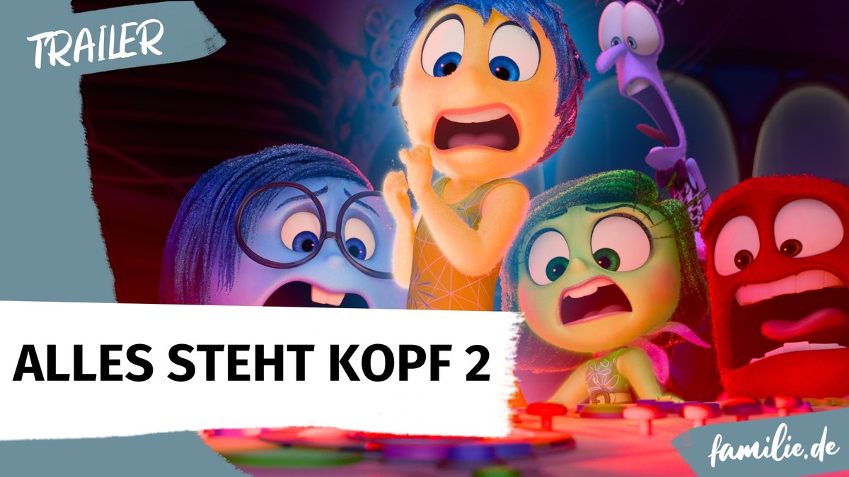 Alles steht Kopf 2 - Trailer Deutsch