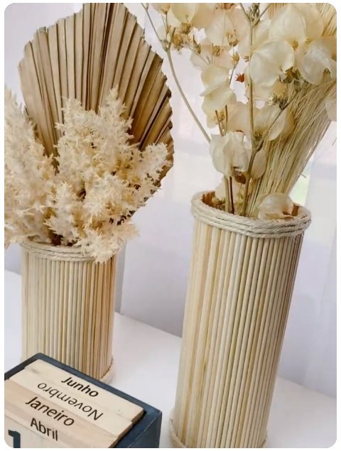 Diy vase schaschlikspieße holzspieße