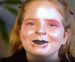 So einfach war Vampir schminken noch nie – mit Videoanleitung