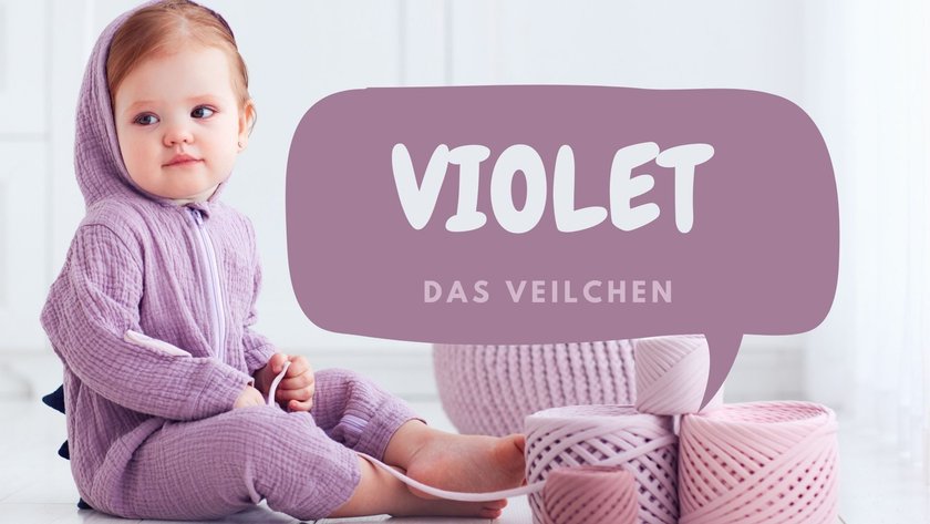 #7 Mädchennamen mit T am Ende: Violet 