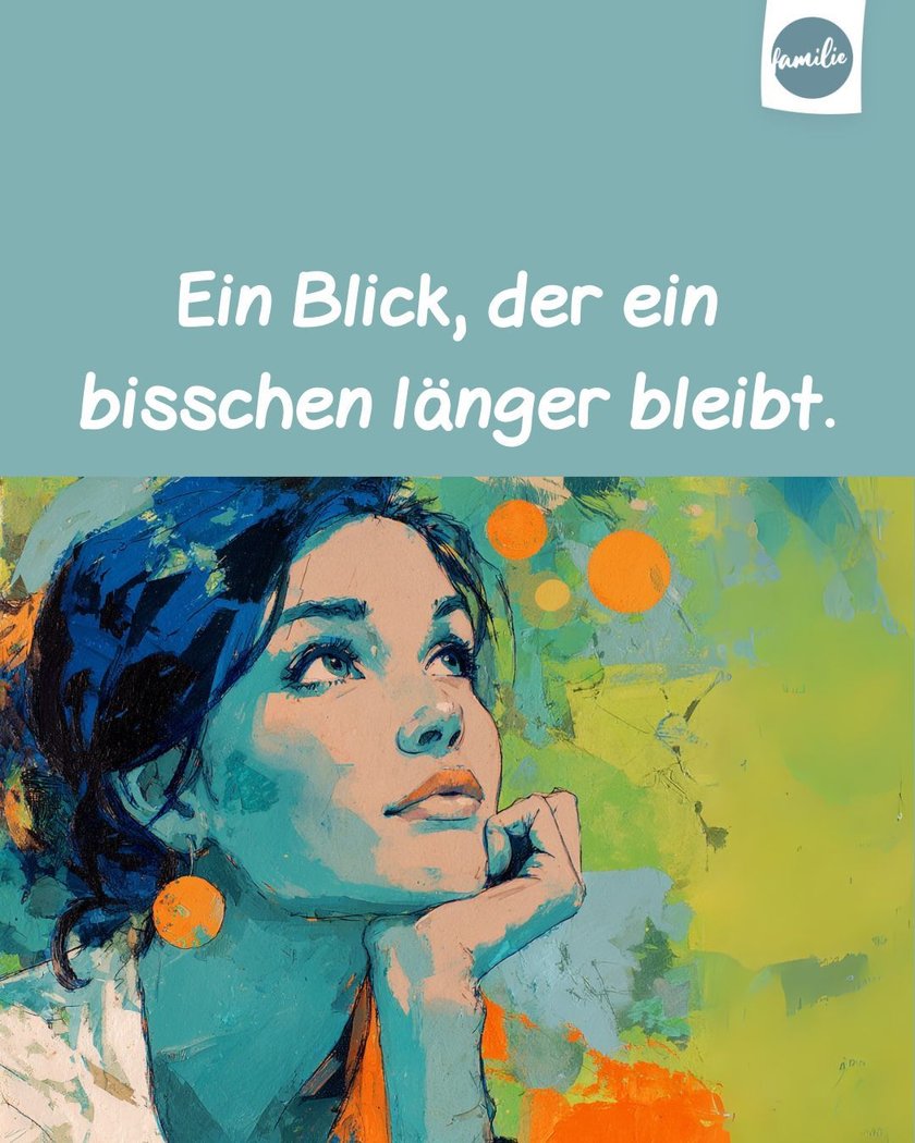 Ein Blick, der ein bisschen länger bleibt