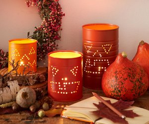 Super schnell gebastelt: Halloween-Laternen aus Konservendosen