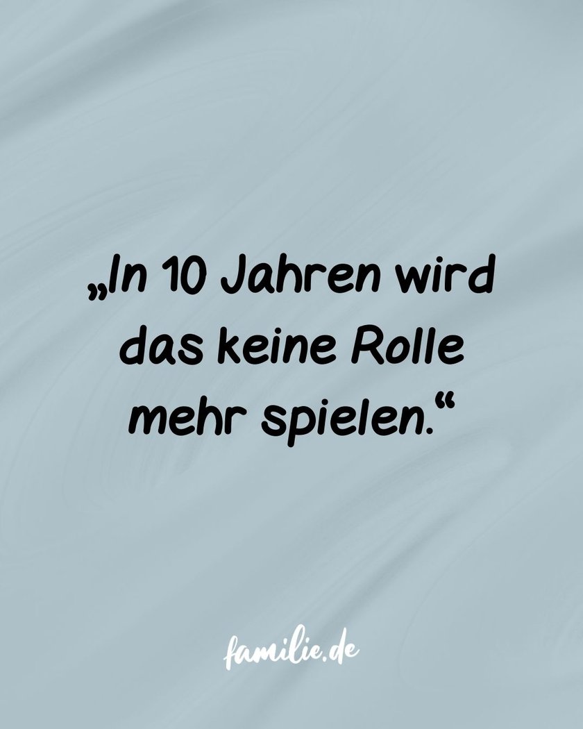 In 10 Jahren wird das keine Rolle mehr spielen