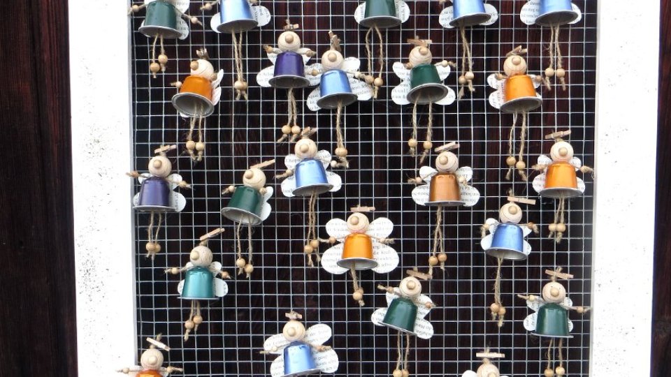 Adventskalender aus Kaffeekapseln