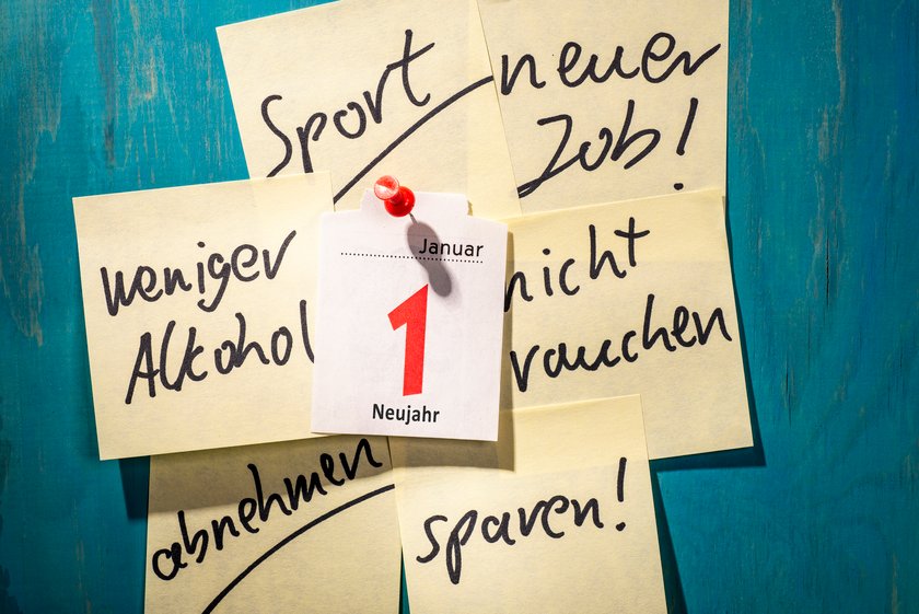 Neujahrsvorsätze soziale Schicht