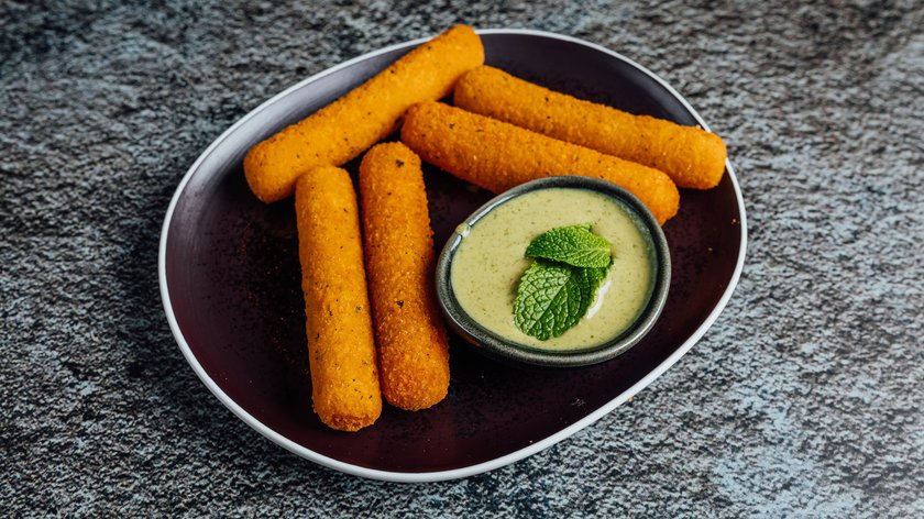 vegane Mozzarella Sticks