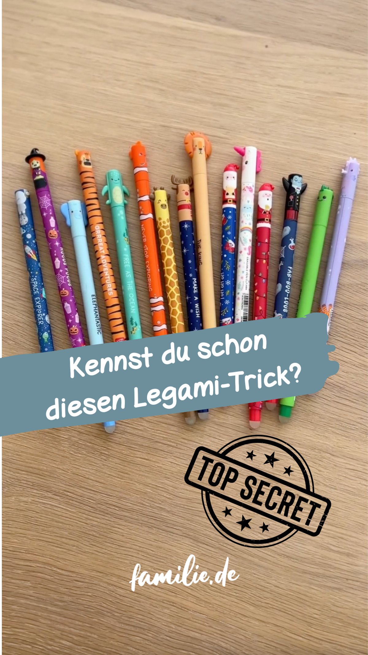 Top Secret: Diesen Legami Trick kanntet ihr noch nicht