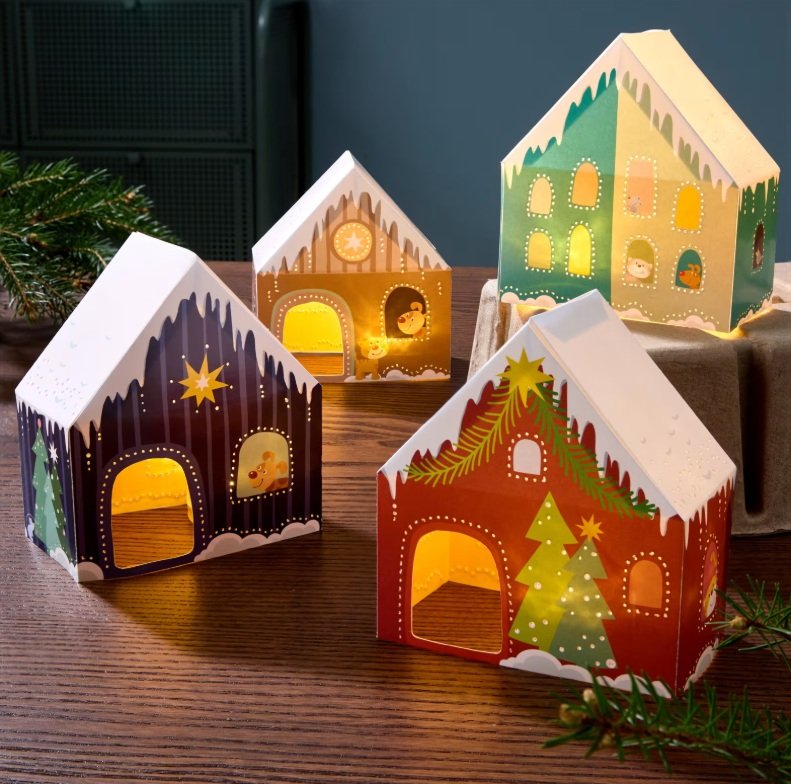 Haba Leuchtende Prickel-Häuser