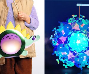 Von Dino bis Lotusblüte: Diese 7 DIY-Laternen bringen Kinderaugen zum Strahlen