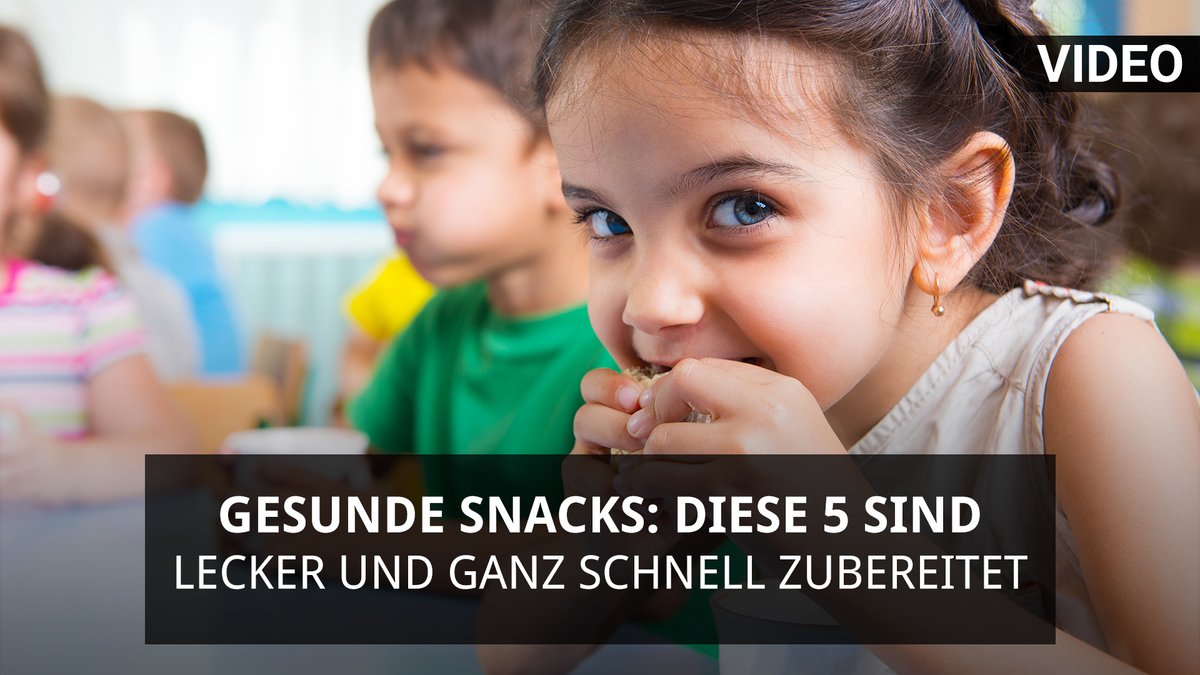 Gesunde Snacks: Diese 5 sind lecker und ganz schnell zubereitet
