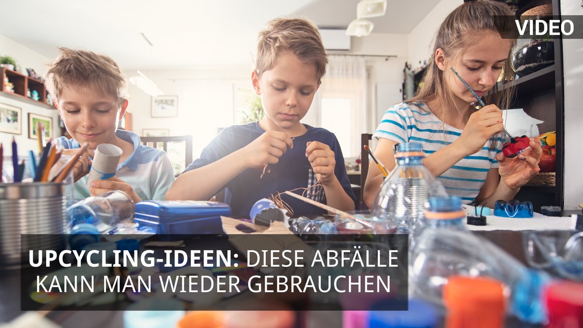 Upcycling-Ideen: Diese Abfälle kann man wieder gebrauchen