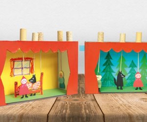 Karton-Puppentheater basteln: Easy DIY-Anleitung für die ganze Familie