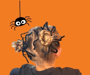 Süß statt schaurig: Diese Kinder-Halloween-Frisur gelingt dir in 5 Minuten