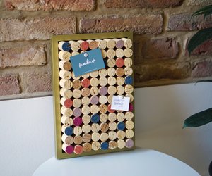 Korken-Pinnwand: Diese einfache DIY-Anleitung müsst ihr ausprobieren!